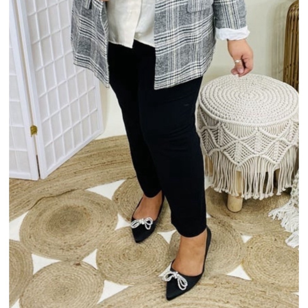 Stylive black always ready pants